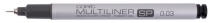 Copic заправляющийся MULTILINER SP 0,03mm