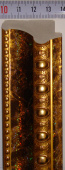 Багет пластиковый (1м. L-2,9) К. 214-309H золото L 2.9м "Ю.Корея"