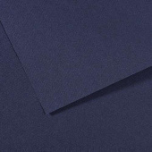 Бумага для пастели CANSON "Mi-Teintes" 50x65 см, 160 г, №140 Индиго 