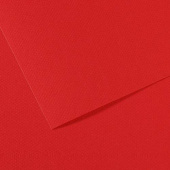 Бумага для пастели CANSON "Mi-Teintes" 50x65 см, 160 г, №505 Красный яркий 