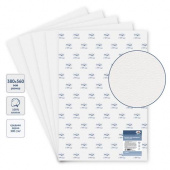 Бумага для акварели, (1 лист, упак 10л.) 380*560мм, "Студия", 300г/м2, среднее зерно, 100% хлопок