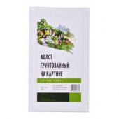 Холст грунтованный на картоне, 20х40 см., хлопок 100%, плотн. 280г/м2 Холст грунтованный на картоне, 20х40 см., хлопок 100%, плотн. 280г/м2