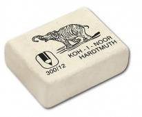 Ластик Koh-I-Noor "Elephant" 300/12, прямоугольный, натуральный каучук, 48*37*16мм Ластик Koh-I-Noor "Elephant" 300/12, прямоугольный, натуральный каучук, 48*37*16мм