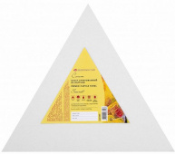 Холст на картоне "Сонет", треугольный, стороны 30 см, 280 г/м2, 100% хлопок, акриловый грунт Холст на картоне "Сонет", треугольный, стороны 30 см, 280 г/м2, 100% хлопок, акриловый грунт