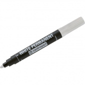 Маркер перманентный белый, пулевидный, 2,5мм "Centropen" Маркер перманентный белый, пулевидный, 2,5мм "Centropen"