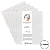 Бумага акварельная Palazzo белая 250гр, 100% хлопка, 210х300 (1 лист, упаковка 5л)