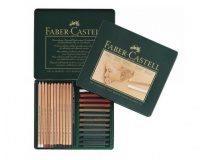 Набор карандашей и мелков Faber-Castell для рисов., профес.в уч.наб. PITT MONOCHROME и PITT PASTEL, Набор карандашей и мелков Faber-Castell для рисов., профес.в уч.наб. PITT MONOCHROME и PITT PASTEL,