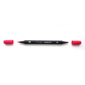 Аквамаркер "Сонет", двусторонний (кисточка и тонкий стержень), Карминовый Аквамаркер "Сонет", двусторонний (кисточка и тонкий стержень), Карминовый