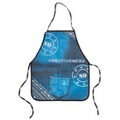 Фартук "Цветик", Креативный джинс 54х46 см Фартук "Цветик", Креативный джинс 54х46 см