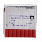Пластика "Sonnet" Красный, брус 56гр. Пластика "Sonnet" Красный, брус 56гр.
