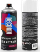 Эмаль аэрозольная, акриловая для металла DECORIX 520 мл, глянцевая, белый Эмаль аэрозольная, акриловая для металла DECORIX 520 мл, глянцевая, белый
