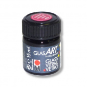 Витражный лак 15мл. GlasArt Marabu Кармин