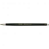 Карандаш цанговый Faber-Castell TK-9400 корп.зелен. 2мм 2В Карандаш цанговый Faber-Castell TK-9400 корп.зелен. 2мм 2В