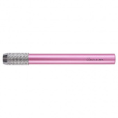 Держатель - удлинитель для карандаша СОНЕТ металлический, розовый Металлик