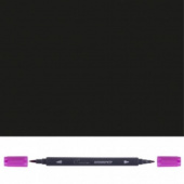 Аквамаркер "Сонет", двусторонний (кисточка и тонкий стержень), Сажа газовая Аквамаркер "Сонет", двусторонний (кисточка и тонкий стержень), Сажа газовая