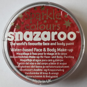 Краска для лица и тела 18мл. красный перламутр "Snazaroo"
