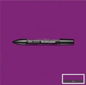 Маркер Brushmarker двухсторонний на спирт.основе цв.V735 Сливовый Winsor&Newton