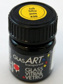Витражный лак 15мл. GlasArt Marabu Желтый