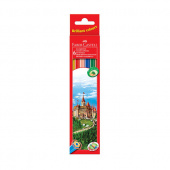 Набор цветных карандашей Faber-Castell ECO ЗАМОК, карт. кор. 6 шт.