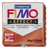Пластика "Fimo effect", брус 56гр.Металлик Медь Пластика "Fimo effect", брус 56гр.Металлик Медь