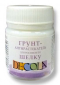 Грунт антирастекатель для росписи по шелку DECOLA, 50мл. Грунт антирастекатель для росписи по шелку DECOLA, 50мл.