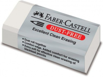 Ластик Faber-Castell "Dust Free", прямоугольный, картонный футляр, 41*18,5*11,5мм Ластик Faber-Castell "Dust Free", прямоугольный, картонный футляр, 41*18,5*11,5мм