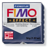 Пластика "Fimo effect", брус 56гр.Металлик Сапфир Пластика "Fimo effect", брус 56гр.Металлик Сапфир