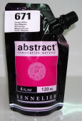 Акриловая краска Sennelier "Abstract" 120мл, маджента темная Акриловая краска Sennelier "Abstract" 120мл, маджента темная