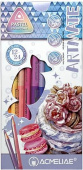 Набор цветных двухсторонних пастельных карандашей ACMELIAE Pastel Artmate 12шт/24цв в карт. футляре
Набор цветных двухсторонних пастельных карандашей ACMELIAE Pastel Artmate 12шт/24цв в карт. футляре