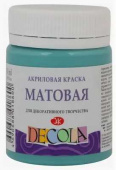 Акрил матовый Декола 50мл. Турецкая зелёная Акрил матовый Декола 50мл. Турецкая зелёная