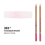 Карандаш профессиональный акварельный "Белые ночи" №383, розовый яркий