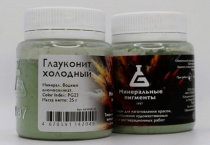 Пигмент "Минеральные пигменты" (банка 25 г) Глауконит холодный Пигмент "Минеральные пигменты" (банка 25 г) Глауконит холодный