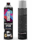 Эмаль аэрозольная акриловая Зеркальный Хром-Золото DECORIX, 400 мл. Эмаль аэрозольная акриловая Зеркальный Хром-Золото DECORIX, 400 мл.