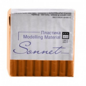 Пластика "Sonnet" Терракотовый, брус 56гр. Пластика "Sonnet" Терракотовый, брус 56гр.