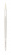 Кисть Синтетика круглая для акварели N 8 ручка короткая Pinax WHITE TAKLON 314