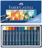 Набор пастели масл. "GOLDFABER" 12 цв. "Faber-Castell" Набор пастели масл. "GOLDFABER" 12 цв. "Faber-Castell"