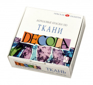 Набор акрил ткань DECOLA (9х20мл)