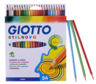 Набор цветных карандашей "GIOTTO STILNOVO AST" 24цв. 256600 Набор цветных карандашей "GIOTTO STILNOVO AST" 24цв. 256600