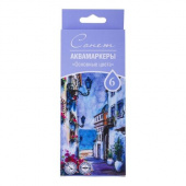 Набор аквамаркеров, двусторонних "Сонет" "Основные цвета", 6 цветов Набор аквамаркеров, двусторонних "Сонет" "Основные цвета", 6 цветов