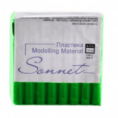 Пластика "Sonnet" Травяной зеленый брус 56гр. Пластика "Sonnet" Травяной зеленый брус 56гр.