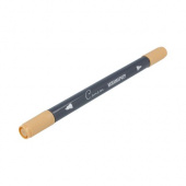 Аквамаркер "Сонет", двусторонний (кисточка и тонкий стержень), Сиена Аквамаркер "Сонет", двусторонний (кисточка и тонкий стержень), Сиена