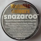 Краска для лица и тела 18мл. серебро металлик "Snazaroo"