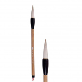 Кисть для каллиграфии из козы, ворс мягкий, диам -10 мм, CALLIGRA 218-6, ручка деревянная