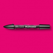 Маркер Brushmarker двухсторонний на спирт.основе цв.M865 Маджента Winsor&Newton