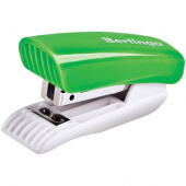 Мини-степлер №10 Berlingo "Blitz" до 10л., пластиковый корпус, зеленый Мини-степлер №10 Berlingo "Blitz" до 10л., пластиковый корпус, зеленый