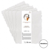 Бумага акварельная Palazzo белая 250гр, 100% хлопка, 400х600 (1 лист, упаковка 5л)