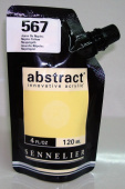 Акриловая краска Sennelier "Abstract" 120мл, неаполитанский желтый Акриловая краска Sennelier "Abstract" 120мл, неаполитанский желтый