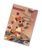 Бумага банановая 35гр. 23х33 10л/уп ассорти