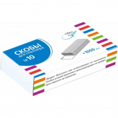 Скобы для степлера №10, оцинкованные, 1000 шт. "Спейс" Скобы для степлера №10, оцинкованные, 1000 шт. "Спейс"