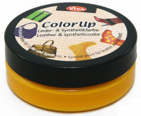 Краска для кожи и синтетики Color up, 50 мл, желтый "Viva" Краска для кожи и синтетики Color up, 50 мл, желтый "Viva"